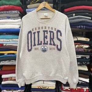 Vintage NHL Edmonton Oilers Sweatshirt, Edmonton Oilers Hockey Men Women Shirt